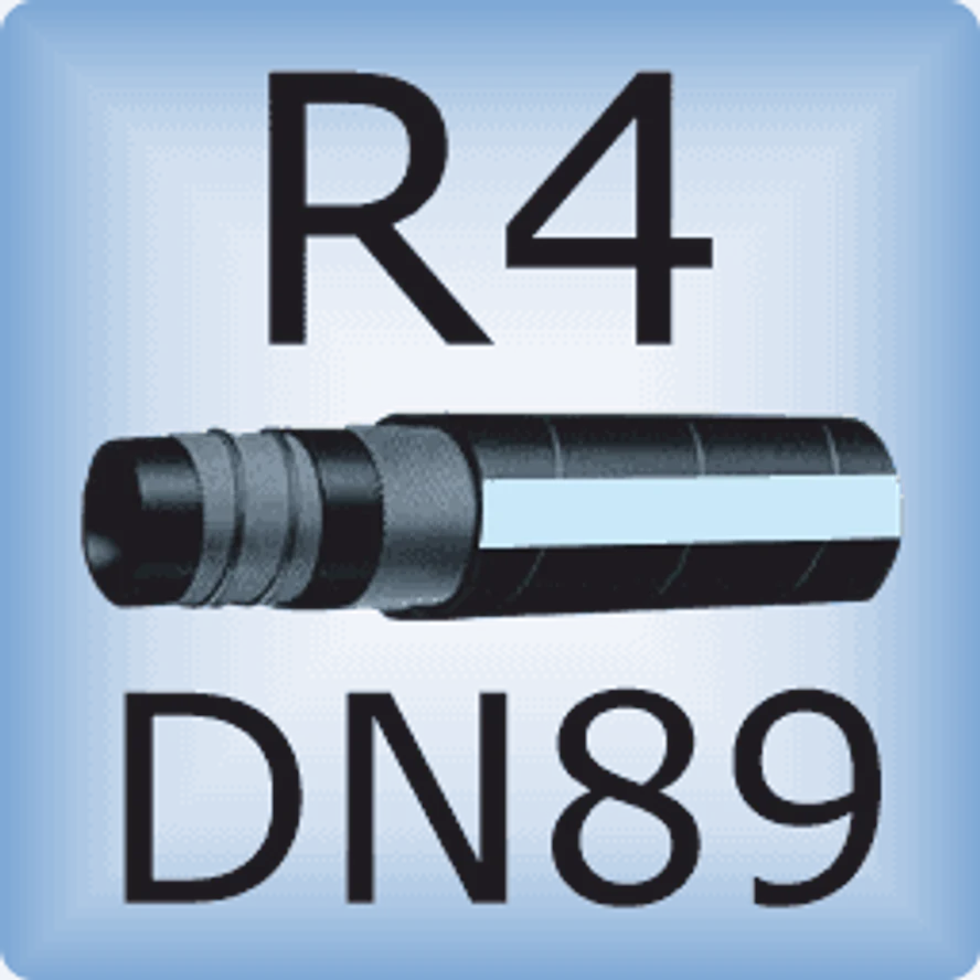 DN89 SAE 100R4 напорно-всасывающий