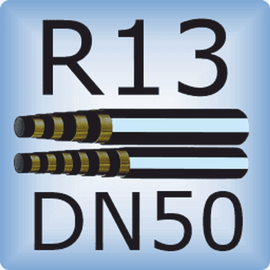 DN50 SAE 100R13 высоконапорный шланг для динамических нагрузок