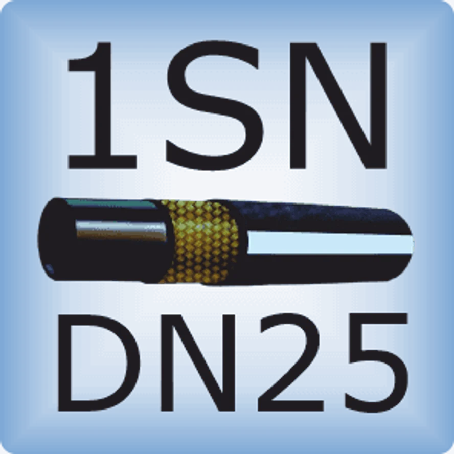 DN25 1SN SAE 100 R1AT/DIN EN 853