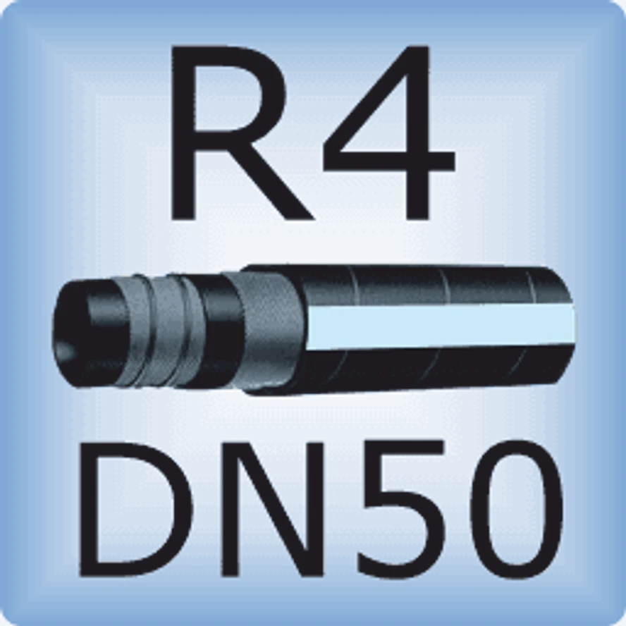 DN50 SAE 100R4 напорно-всасывающий
