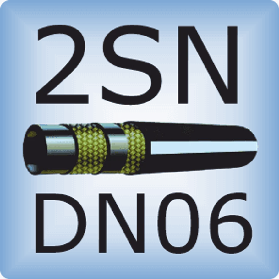 DN06 2SN SAE 100 R2AT/DIN EN 853