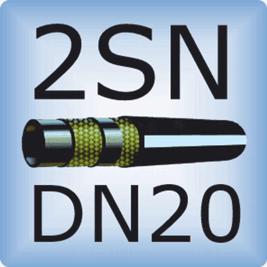 DN20 2SN SAE 100 R2AT/DIN EN 853