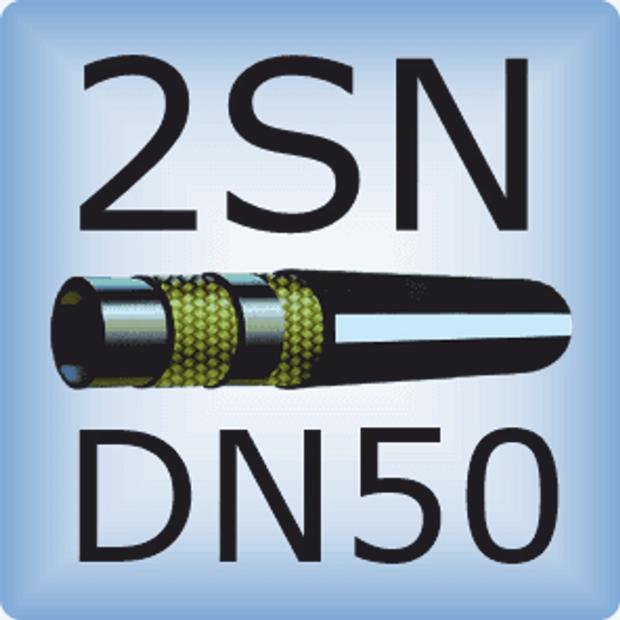 DN50 2SN SAE 100 R2AT/DIN EN 853