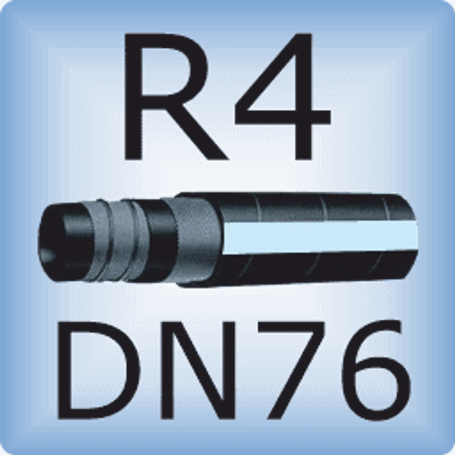 DN76 SAE 100R4 напорно-всасывающий